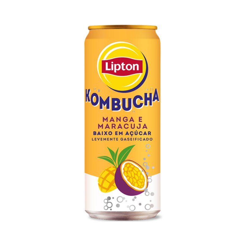 Kombucha De Manga E Maracujá Lipton 0.33L