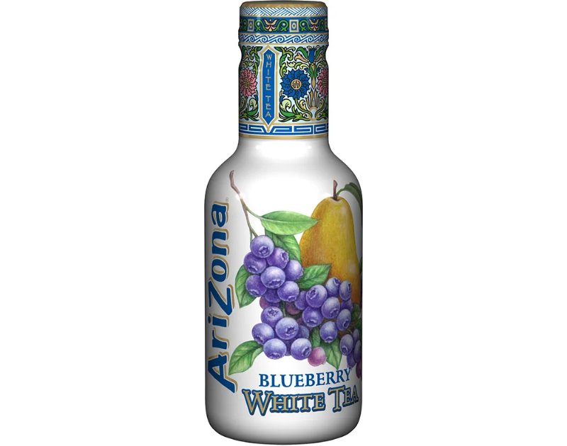Ice Tea Arizona Chá Branco Com Mirtilo 500 ml