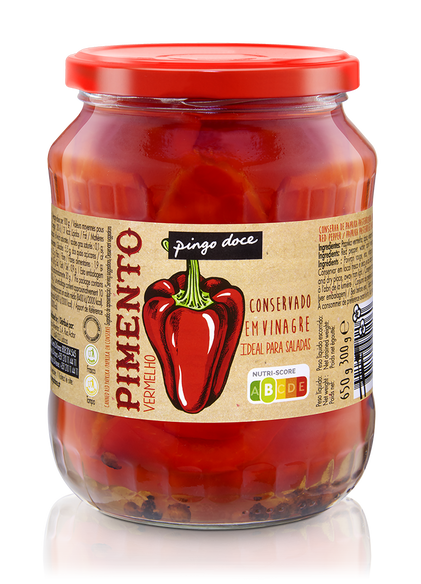 Pimentos Vermelhos Pingo Doce 0.3Kg
