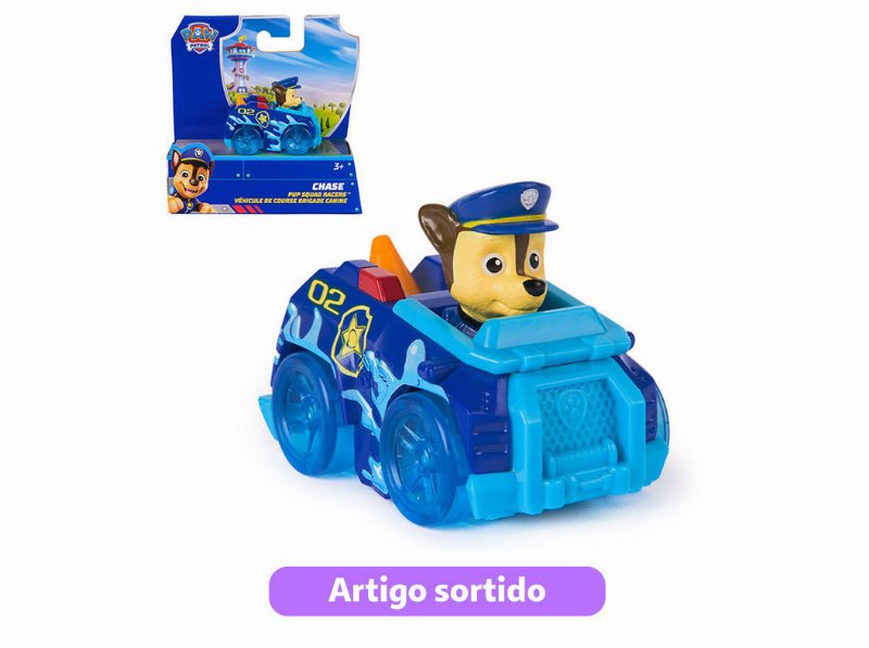Veículo Patrulha Pata Pup Squad Racers Modelos Sortidos