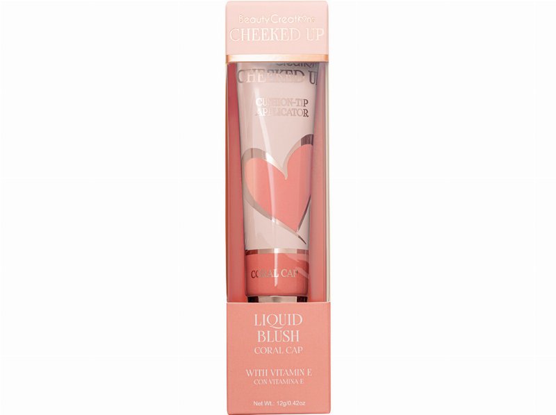Blush Liquído Beauty Creations Fs Cheeked Up Coral Cap 05 12 g