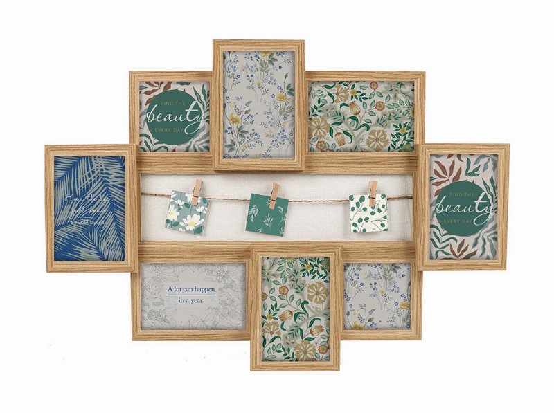 Moldura 8 Vistas Actuel Mdf Com 3 Clips