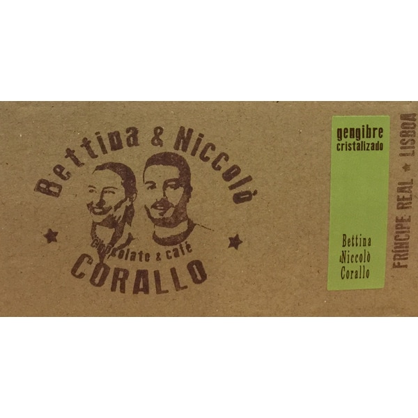 Chocolate Preto Com Gengibre Cristalizado 100 g