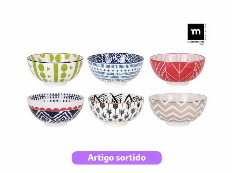 Taça La Mediterrânea 15.5X7.7Cm Cores Sortidas