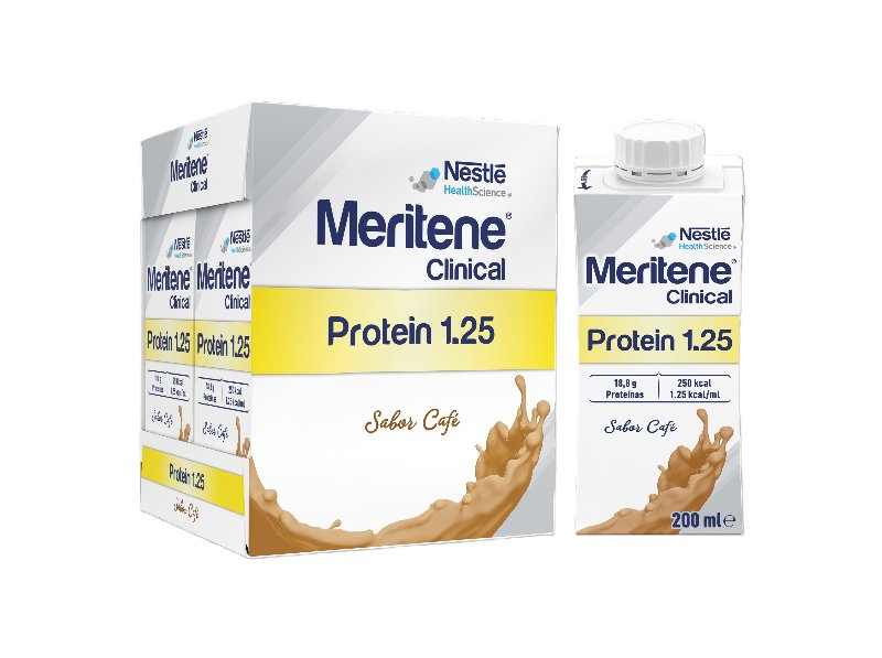 Suplemento Meritene Protein Café 1.25 4X200 ml