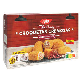 Croquetas Presunto Ibérico Iglo 340 gr (9 A 11 Un)