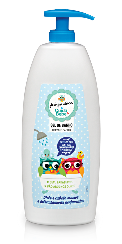 Gel De Banho Bebé Corpo E Cabelo Cuida Bebé 0.75L