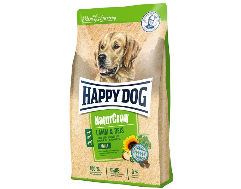 Ração Cão Happy Dog Naturcroq Borrego E Arroz 15 kg