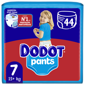Fraldas Cueca Pants +15 kg T7 Dodot 44 Un