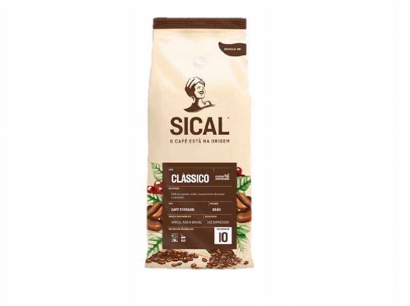 Café Sical Em Grão 5 Estrelas 1 kg