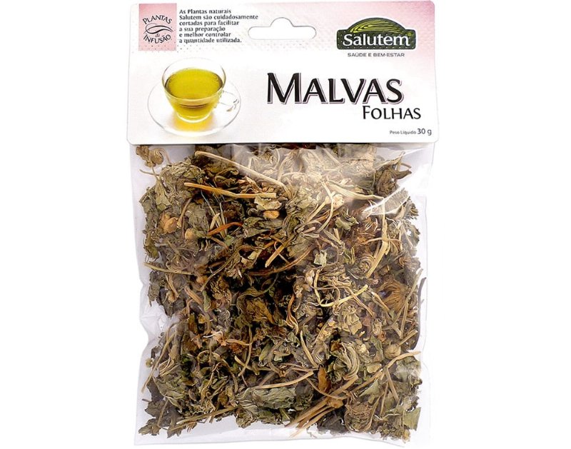 Chá Salutem Em Saco Malvas Folhas 30 g