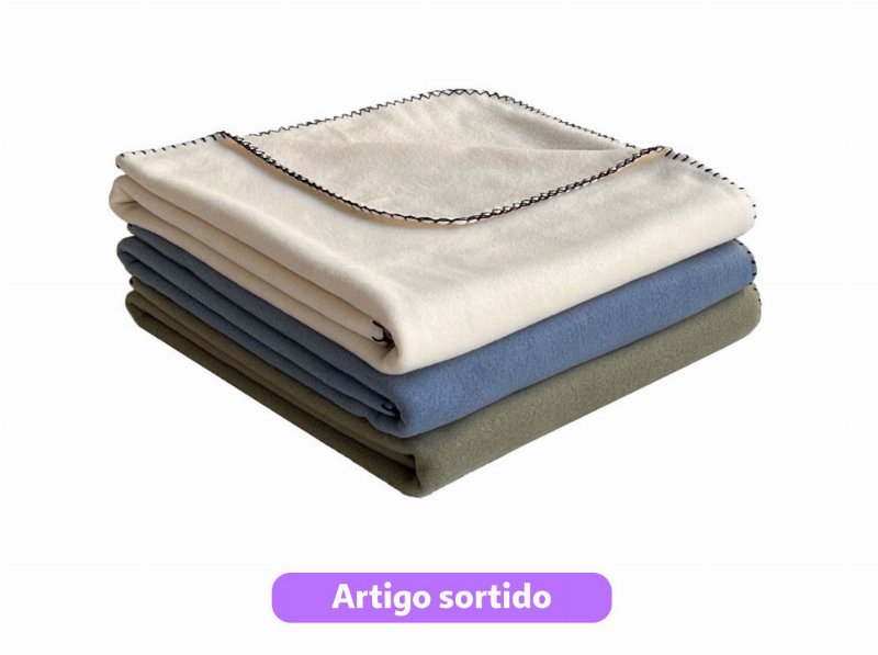 Cobertor Polar Actuel 220X240Cm Cores Sortidas