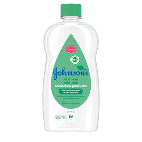 Óleo Suave Aloe Vera Para Bebé Johnson's Baby 500 ml