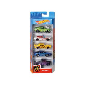 Hot Wheels - Pack 5 Carrinhos (Vários Modelos)