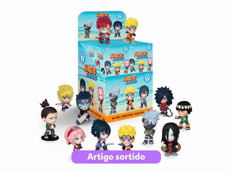 Mystery Mini Funko Naruto Shippuden Modelos Sortidos