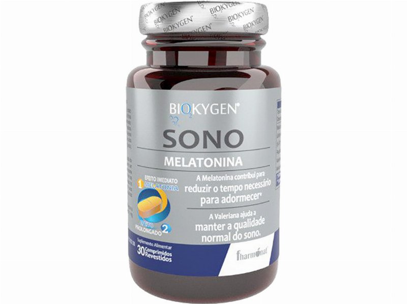 Suplemento Biokygen Sono Melatonina Melat 30 Capsulas