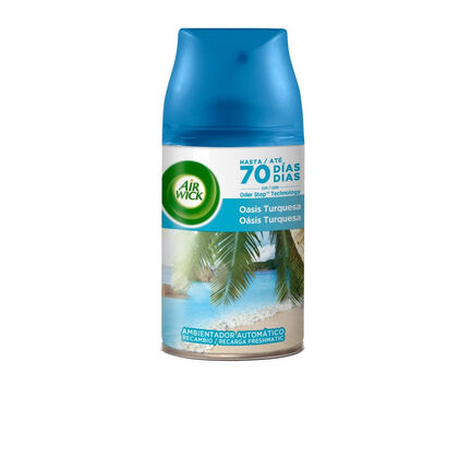 Recarga Ambientador Freshmatic Oasis Turquesa Air Wick 1Un