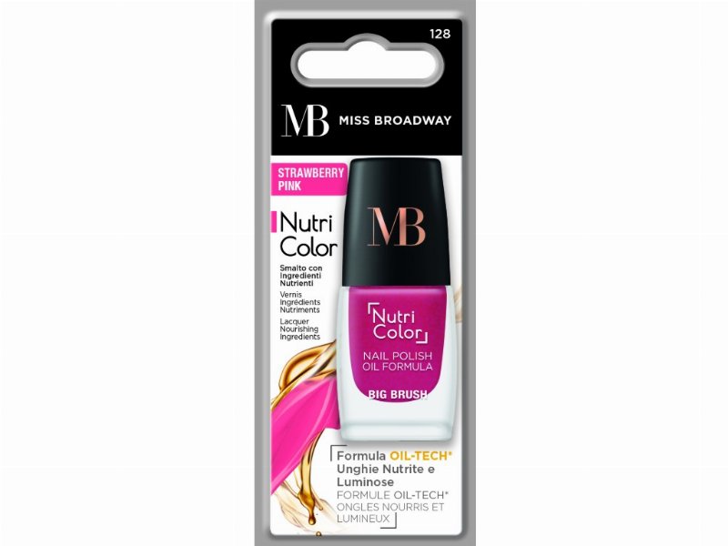 Verniz Mb Milano Unhas Strawberry Pink Un
