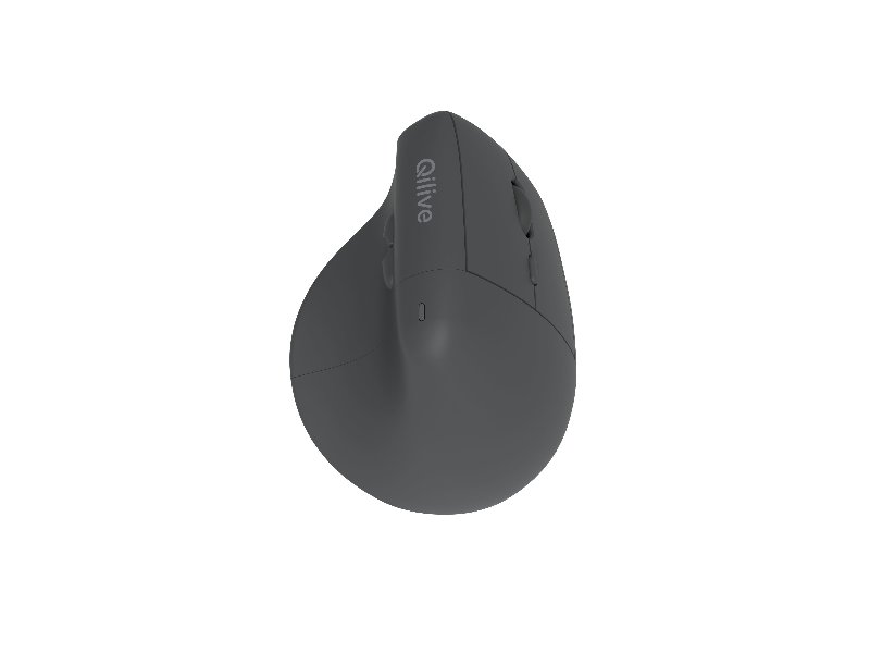 Rato Sem Fios Ergonómico Qilive Q.3327 Preto
