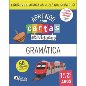 Aprendo Com Cartas - Atividades: Gramática 1.º E 2.º Anos