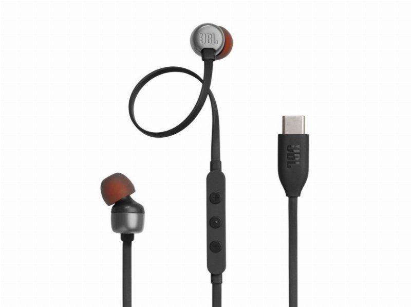 Auriculares Com Fio Jbl T310C Blk Preto C/Micro