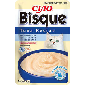 Snack Para Gato Bisque Atum Ciao 40 g