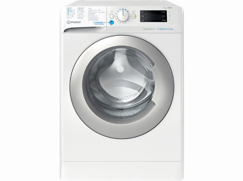 Máquina De Lavar Roupa Indesit Bwe 71295X Wsv Spt - Branco B 7 kg