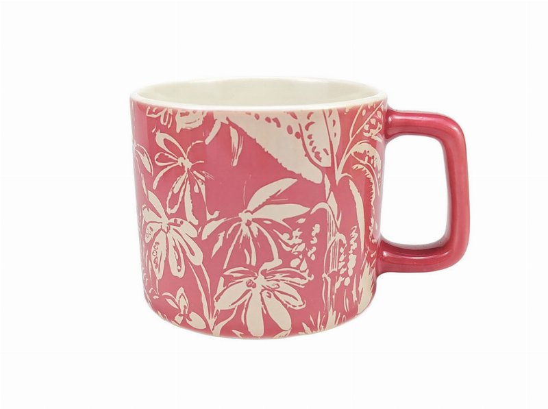 Caneca Jumbo Porcelana Actuel Rosa 35 cl