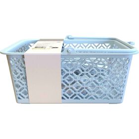 Conjunto Cesto E 25 Molas Mosaico Azul Kasa