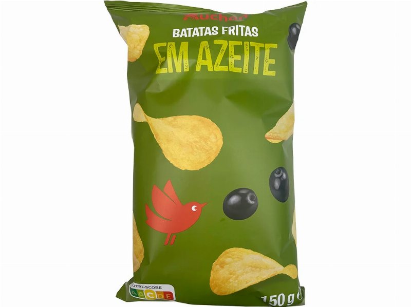 Batatas Auchan Fritas Em Azeite 150 g