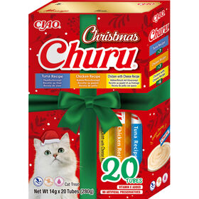 Snack Para Gato Em Líquido Mix Natal Churu 20 X 14 g (280 g)