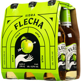 Sidra Com Álcool Maçã Continente 6 X 33 cl