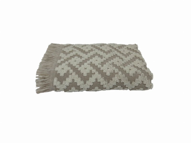 Toalhete Turco 500 g Bege/Bege 30X50Cm