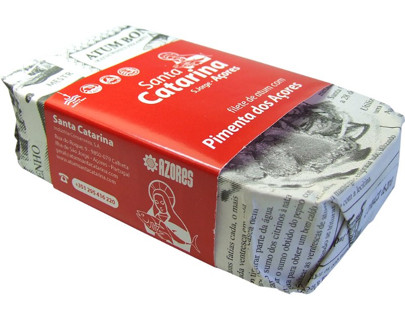 Filete Atum Santa Catarina Azeite C/Pimenta 120(84)G