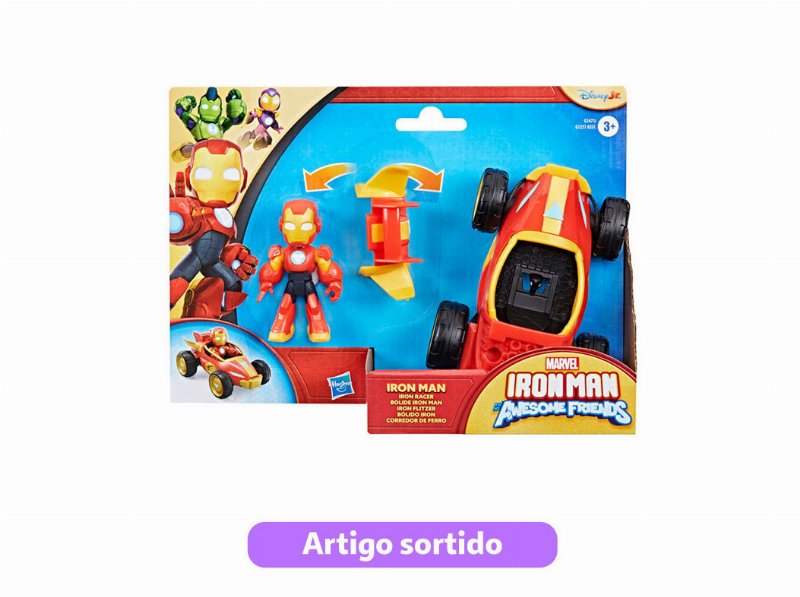 Figuras E Veículos Iron Man & Friends Modelos Sortidos