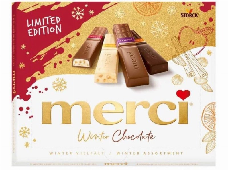 Bombons Sortidos Merci Winter Flavours 250 g