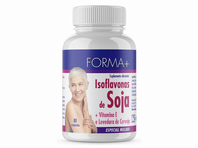 Suplemento Forma+ Isoflavonas Soja 80 Comp