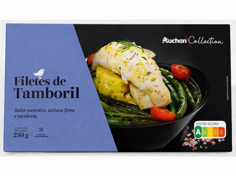 Filetes De Tamboril Auchan Collection Do Cabo Ultracongelado 250 g