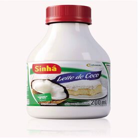 Leite De Coco Sem Glúten Sinhá 200 ml