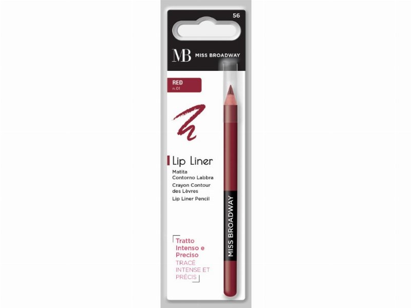 Lápis Mb Milano Lábios Red Un