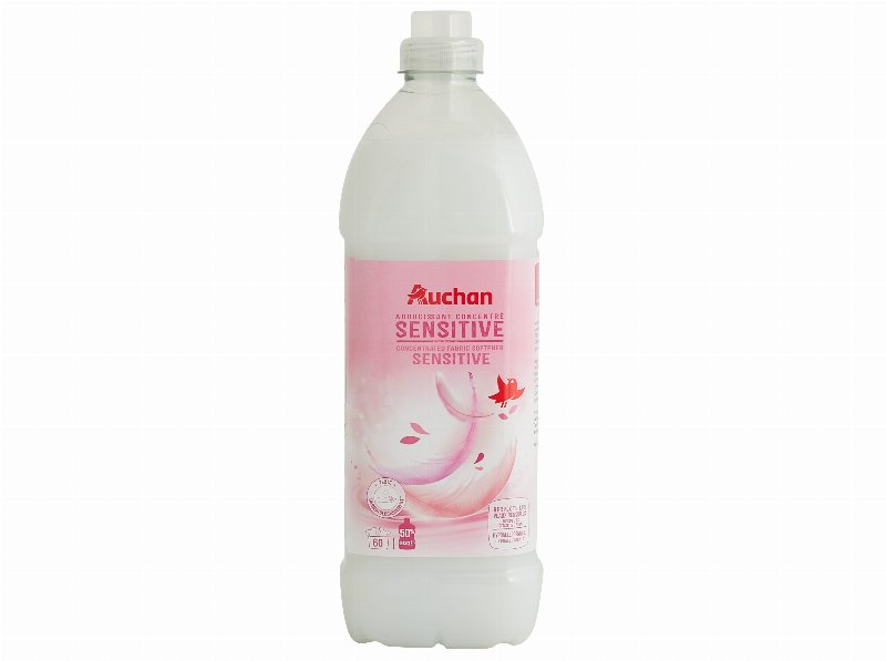 Amaciador Concentrado Auchan Sensitive 60 Doses