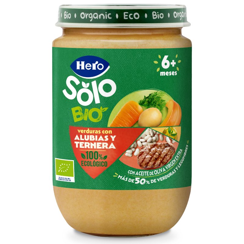 Solo Bio Refeição Jardineira De Vitela 190 g