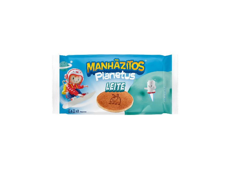 Bolo Bollycao Manhazitos Planetus 12Un 210 g