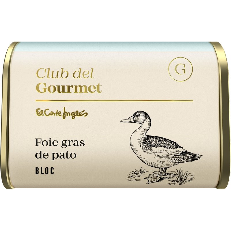 Bloco De Foie Gras De Pato Natural 130 g