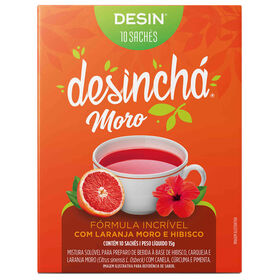 Chá Moro E Hibisco Saquetas Desinchá 10 Un