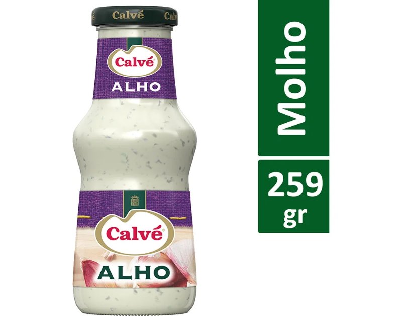 Molho Calvé Fondue Alho 259 g