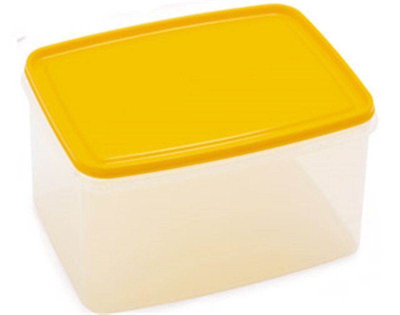 Caixa Hermética Rectangular Grande Canasta 5.35 l