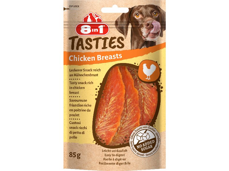 Snacks Cão 8In1 Peito De Frango 85 g