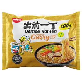 Noodles Demae Ramen Caril Japonês Nissin 100 gr