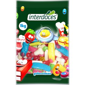 Gomas Sortido Interdoces 1 kg